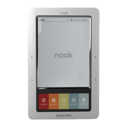 Barnes & Noble NOOK Color User guide | Manualzz