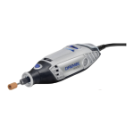 Dremel 200-1/15 200 17-Piece 2-Speed Corded 0.86-Amp Multipurpose Rotary Tool Use and care guide