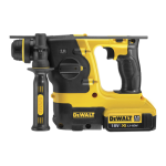 DeWalt DCH213 Rotary hammer Instruction manual