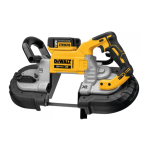 DEWALT DCS374P2 Max&reg; XR 20-3/4 in. Cordless Deep Cut Lithium-Ion Band Saw Kit Installation Manual