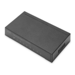 Digitus DN-80066 8-Port Switch, 10/100/1000 Mbps Gigabit Ethernet, Unmanaged, Metall Housing Hızlı başlangı&ccedil;   Kılavuzu
