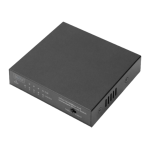 Digitus DN-95320-1 Fast Ethernet PoE Switch 4-port PoE + 1-port uplink, 60W PoE Budget Hızlı başlangı&ccedil;   Kılavuzu