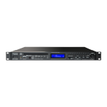 Denon Pro fes sional DN-300Z MK II CD/SD/USB/BT Player User guide