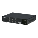 Cyp EL-8100V Advanced 4K Multi-Format to HDMI/HDBaseT Presentation Switch (with HDMI, USB-C and VGA inputs) Manual