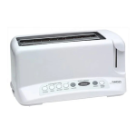 Cuisinart CPT-65 Custom Control&trade; Total Touch&reg; Electronic Toaster Instruction Booklet