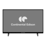 Continental Edison CELED43S0119B3 User Manual