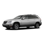 Chrysler 2007 Pacifica Owner`s manual