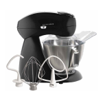 Hamilton Beach 63227 Eclectrics&reg; Licorice (Black) All-Metal Stand Mixer Use and Care Guide