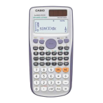 Casio fx-991ZA Plus User's Guide