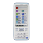 Casio fx-CG500 User's guide