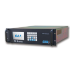 CAI 700 NDIR, 700 Series Operator's Manual