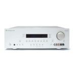 Cambridge Audio Stereo Receiver 640Razur User`s manual