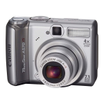 Canon A57015 Digital Camera User manual