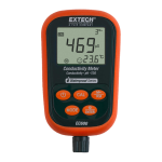 Extech Instruments EC600 Waterproof pH/mV/Conductivity/TDS/Salinity/Temp Meter Manuel utilisateur