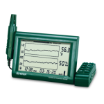 Extech Instruments RH520B Humidity+Temperature Chart Recorder User's Manual