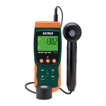 Extech Instruments SDL470 UVA/UVC Light Meter/Datalogger User manual