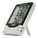 Extech Instruments 445703 Big Digit Hygro-Thermometer Datasheet