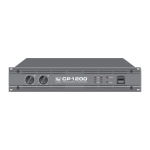 Electro-Voice Precision Series CP 1200 Owner's Manual