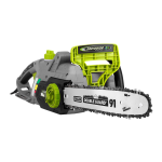 Earthwise CS30116 16 in. 12 Amp Electric Chainsaw Use and Care Manual