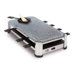 Fritel SG 2180 Stone Grill Raclette Owner's Manual