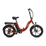 FAFREES F20 Elektrofahrrad Bedienungsanleitung + KI