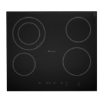 Hotpoint CRA 641 DC Cooktop Operating instructions