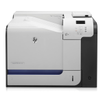 HP LaserJet Enterprise 500 color Printer M551 series User Guide