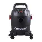 Husky 8200445 4 Gal. Portable Poly Wet/Dry Vac User guide