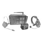 Wireless Intercom DX100 EU Operating Instructions