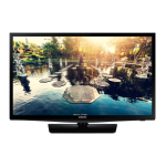 Samsung HG24EE690AB 24&quot; SMART Hospitality TV HG24EE690AB Installationsguide