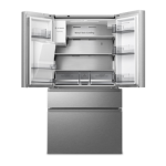 Hisense HRFD560BW 560L PureFlat French Door Frost Free Refrigerator Specifications