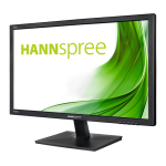 Hannspree HE 225 HPBVivid images, lifelike visuals and the latest technology with 178° Ultra-Wide Viewing AnglesFlicker Free TechnologyExtensive connectivityLow Blue Light ModeVESA wall mountSpeakers and Earphone JackAnti-Glare treatment Manuel utilisateur