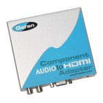 Gefen EXT-COMPAUD-2-HDMI User manual