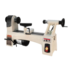 Jet JWL-1015VS 10'' x 15'' Variable Speed Wood Lathe Operating Instructions And Parts Manual