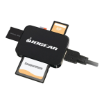 iogear GFR382 USB 3.0 4-Slot Card Reader/Writer Datasheet