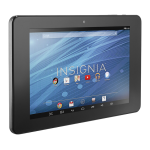 Insignia NS-15T8LTE 8" Flex Tablet - 8GB Quick Setup Guide