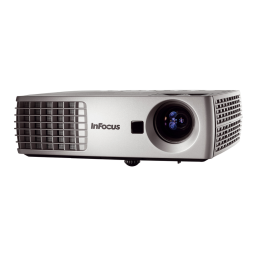 InFocus IN1100/IN1102 Projector User Manual | Manualzz