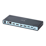 i-tec CADUA4KDOCKPDLUK USB 3.0 / USB-C / Thunderbolt 3 Dual Display Docking Station + Power Delivery 65W Datasheet