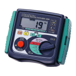 Kyoritsu 5406A RCD Tester Owner's Manual