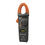 Klein Tools 400A AC Auto-Ranging Digital Clamp Meter Instruction manual