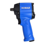Kobalt 0840781, SGY-AIR185 Manual