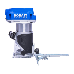 Kobalt KR 124B-03 24V MAX 1/4-in Variable Speed Brushless Fixed Cordless Router Manual | Manualzz