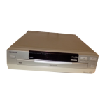 Kenwood DV-505 DVD Player Instruction manual