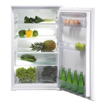 CDA FW420 Integrated fridge User Manual