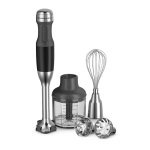 KitchenAid KHB2561OB 5-Speed Black Immersion Blender User guide