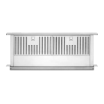 KitchenAid KXD4630YSS 30-in Telescoping Stainless Steel Downdraft Range Hood Use &amp; care guide