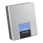 Linksys AG310 ADSL2%2b Gateway User guide