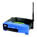 LINKSYS Q87-WCG200 Wireless-GCable Gateway User Manual
