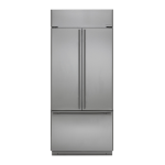 Monogram ZIPP360NHSS 36 in. W 20.6 cu. ft. French Door Refrigerator in Stainless Steel, Counter Depth Owner's Manual