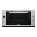Siemens iQ500 built-in oven 90 cm Stainless steel Installation instructions